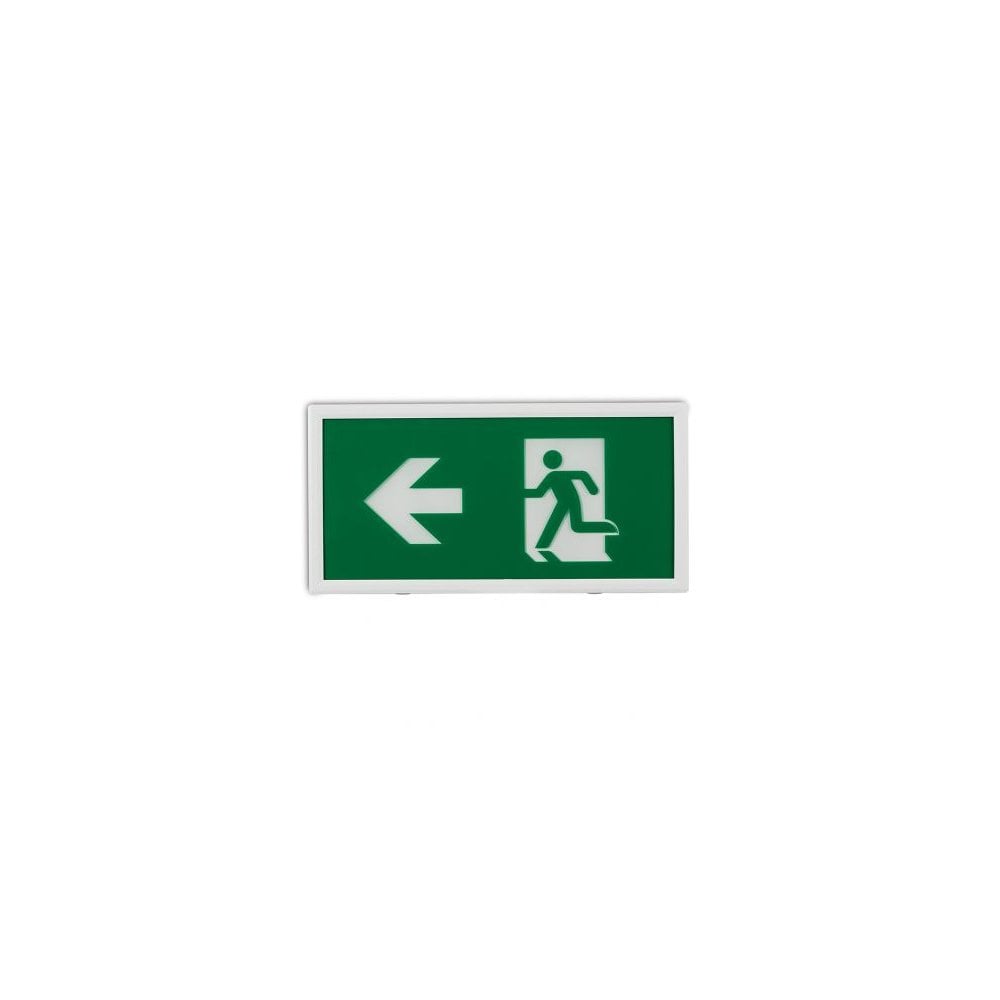 Collingwood Salvus Emergency Exit Box Legend - Arrow Left - Label Only
