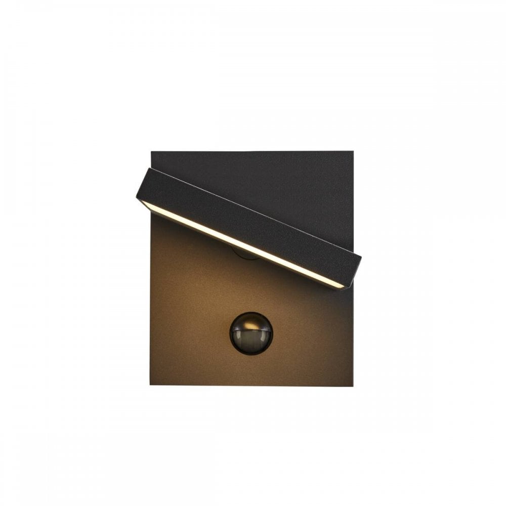 SLV Abridor Outdoor LED Wall Light with Sensor - Anthracite - Mains