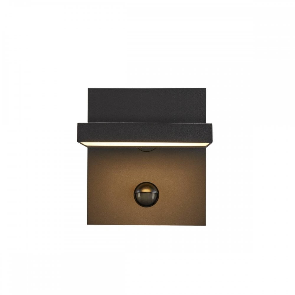 SLV Abridor Outdoor LED Wall Light with Sensor - Anthracite - Mains