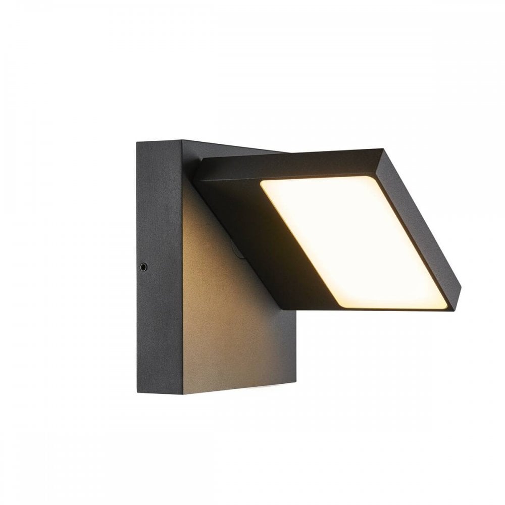 SLV Abridor Outdoor LED Wall Light - Anthracite - Mains