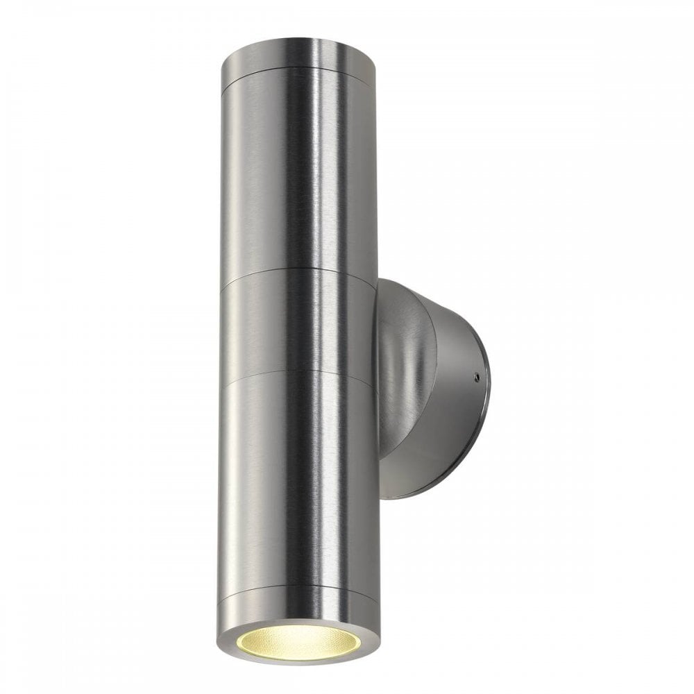 SLV Astina Up & Down Outdoor Wall Light - Aluminium - Mains