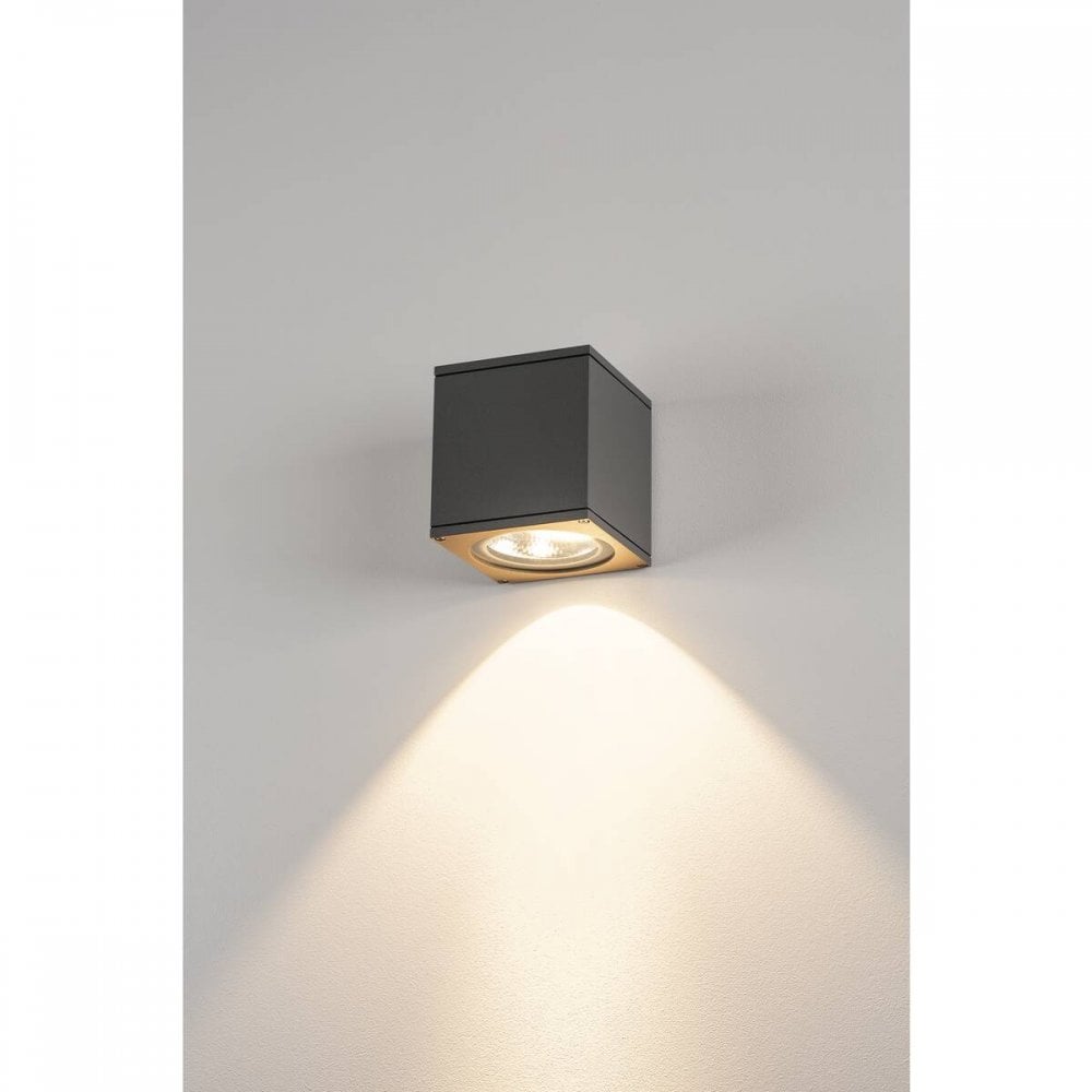 SLV Big Theo Outdoor Flood Down LED Wall Light - Anthracite - Mains