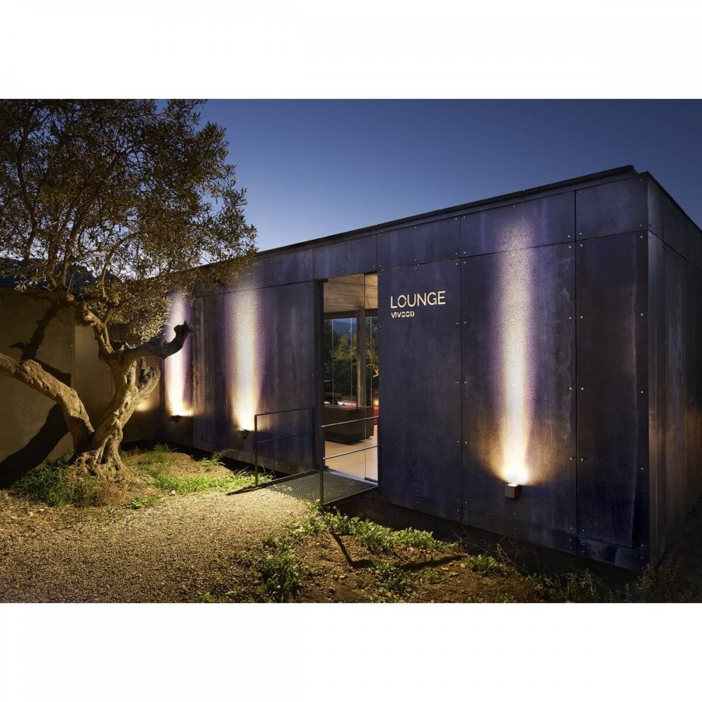 SLV Big Theo Outdoor Flood Down LED Wall Light - Anthracite - Mains