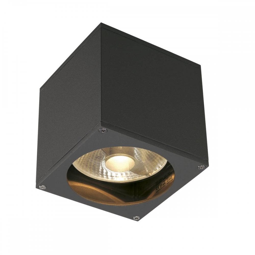 SLV Big Theo Outdoor Wall Light - Anthracite - Mains