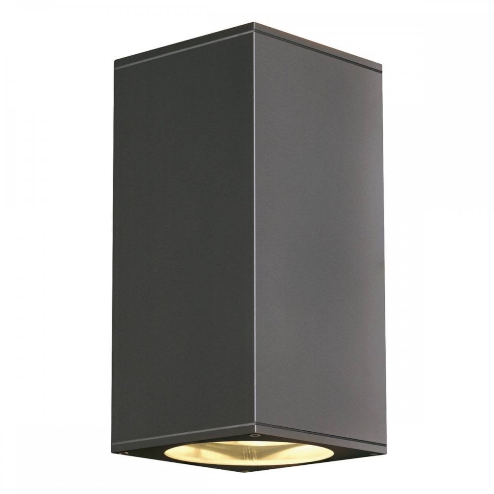 SLV Big Theo Outdoor Up/Down Wall Light - Anthracite - Mains