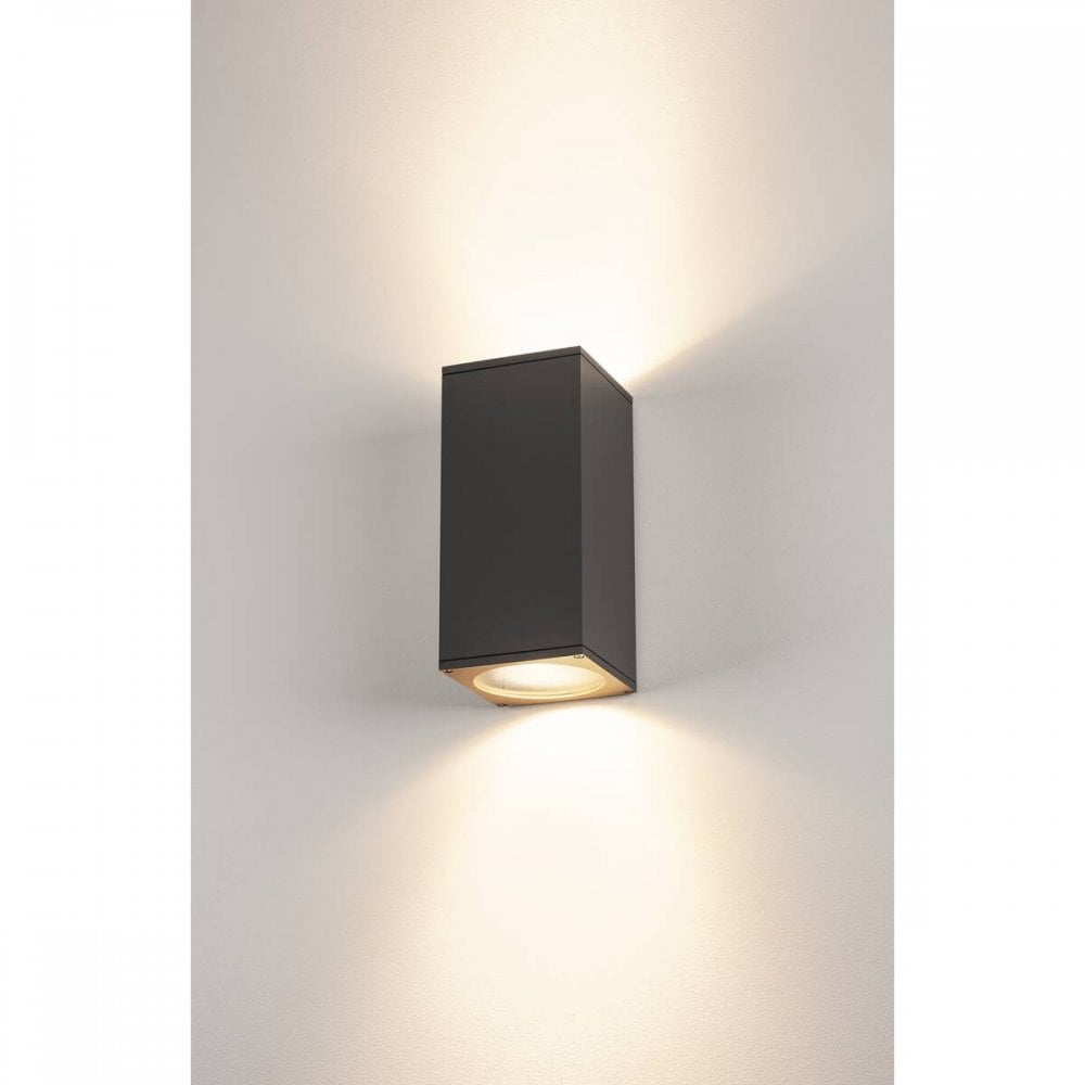 SLV Big Theo Outdoor Up/Down Wall Light - Anthracite - Mains