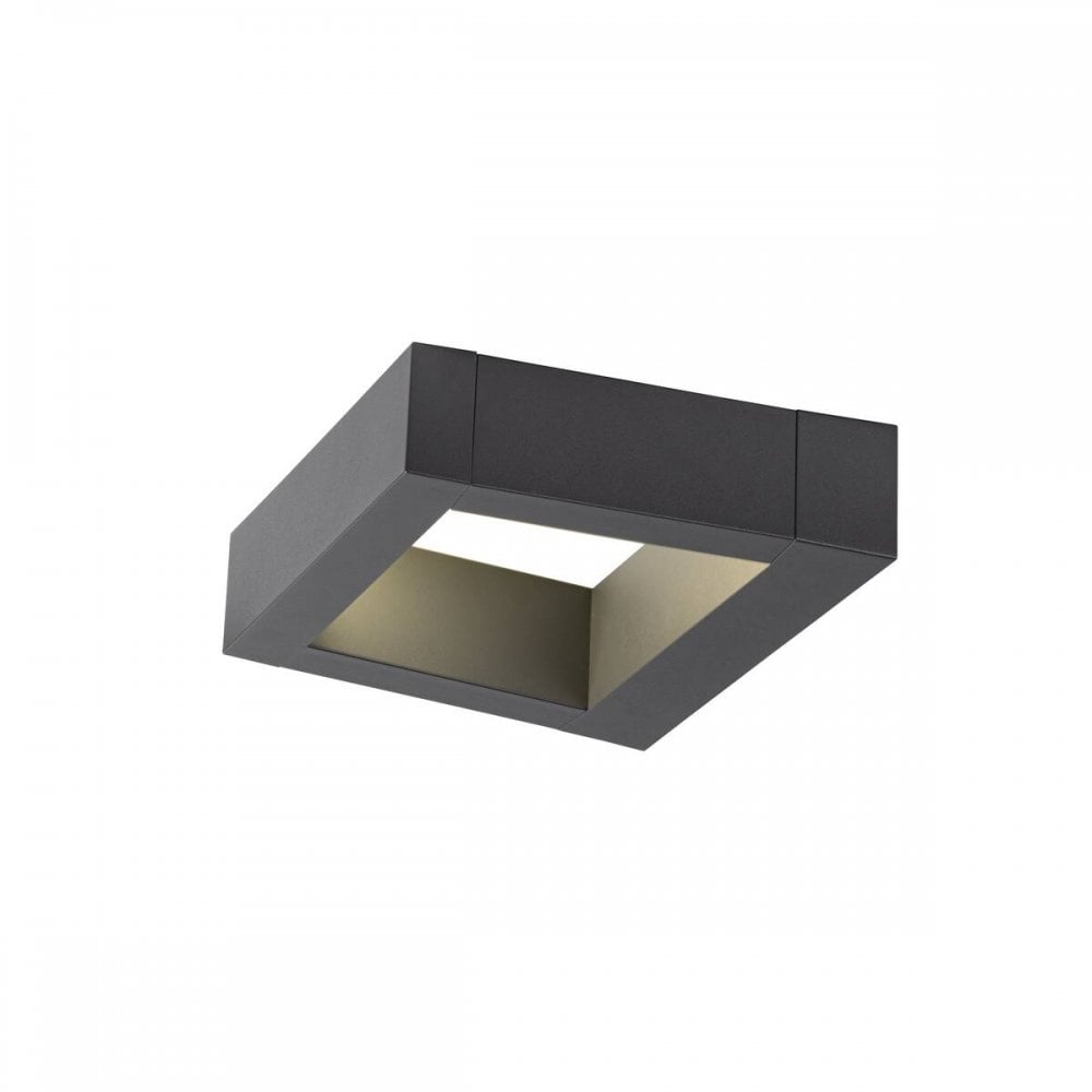 SLV Bookat CCT Wall Light - Anthracite - Mains