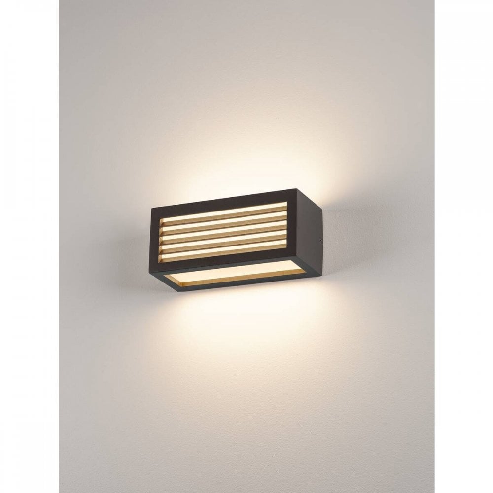 SLV Box-L Outdoor Wall Light - Anthracite - Mains