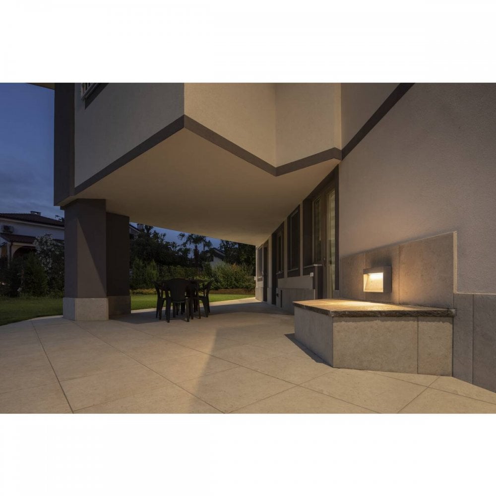 SLV Concreto L Wall Light - Grey - Mains