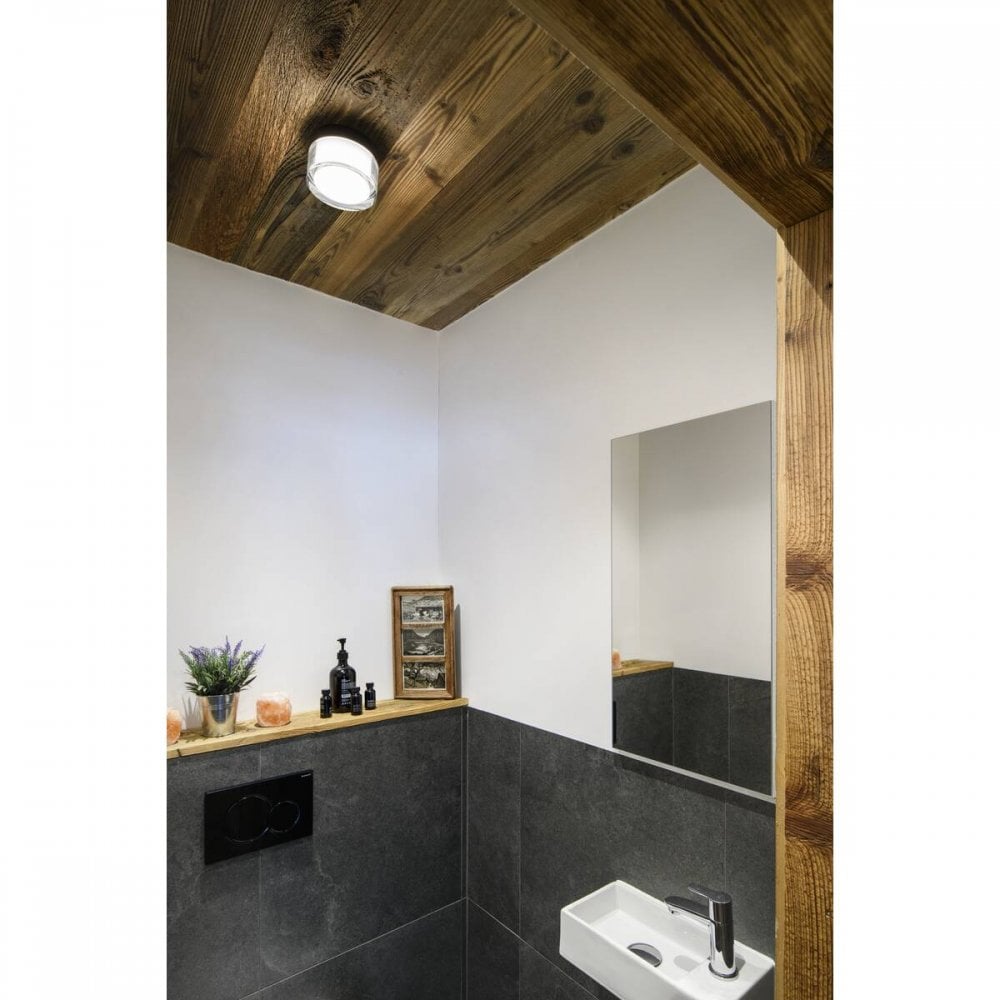 SLV Cyft CCT Wall/Ceiling Light - Black