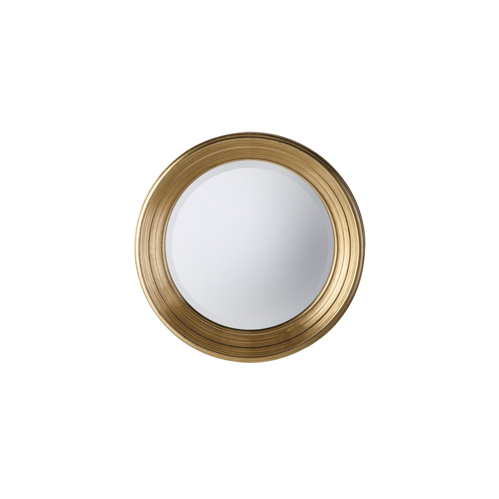 Mura Manning Round Wall Mirror - Gold Leaf