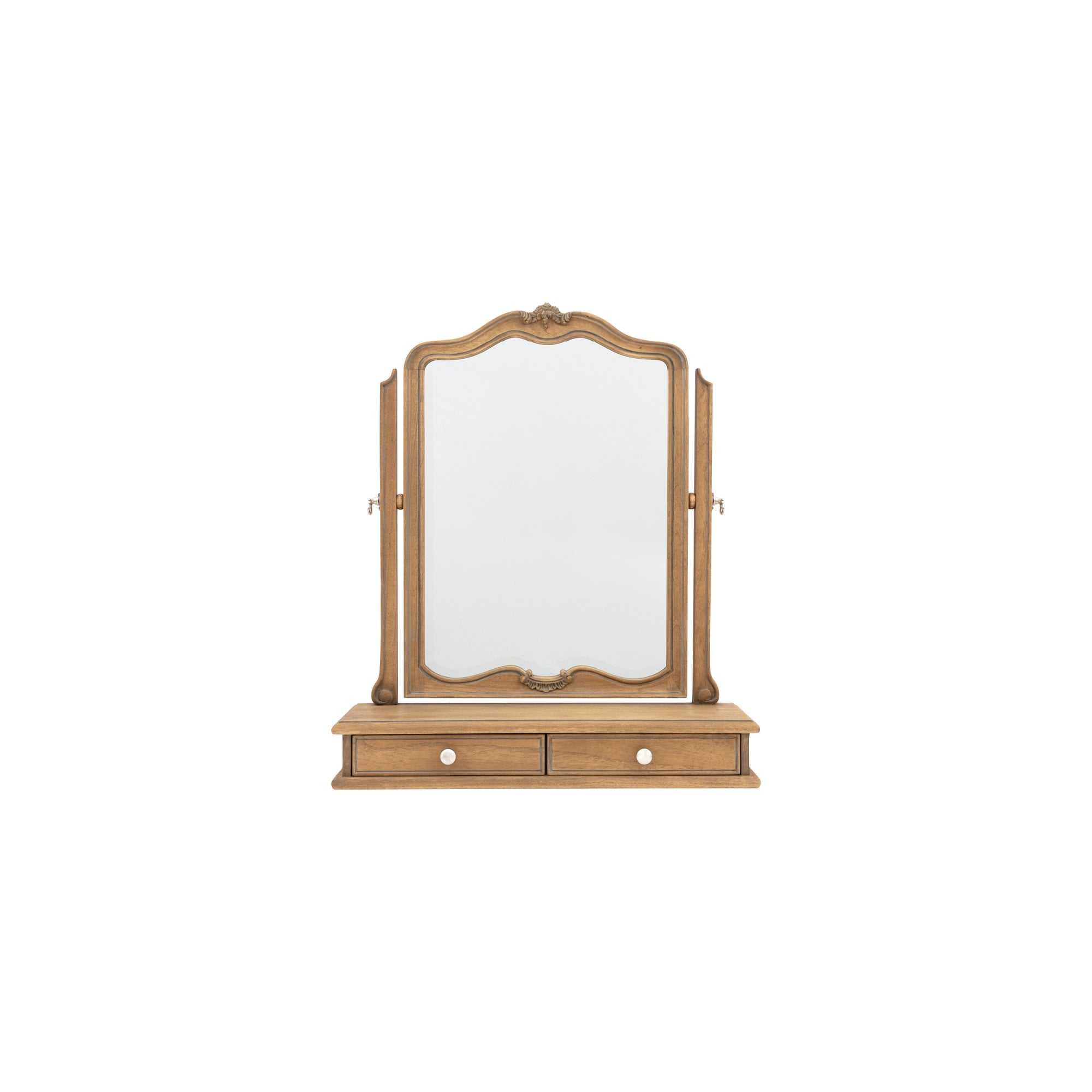 Mura Cambridge Table Top Mirror - Mindi Wood