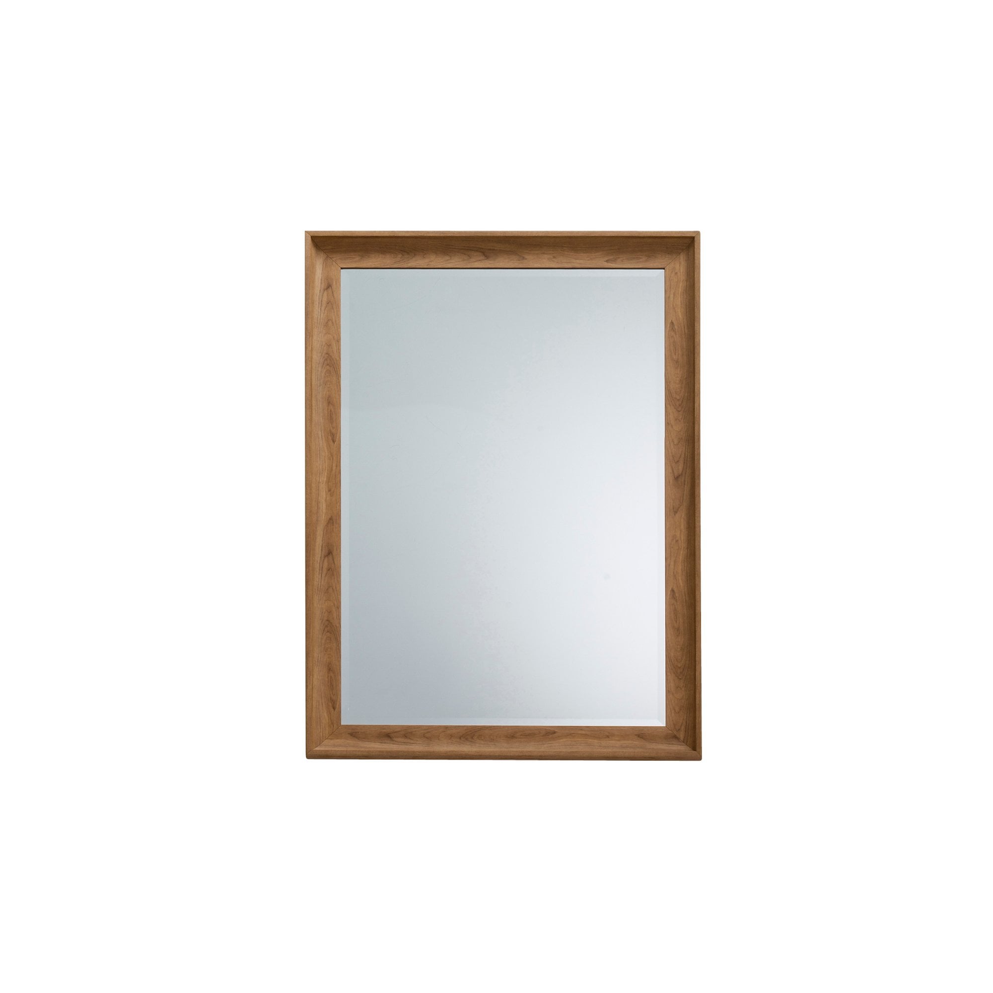 Mura Royal Rectangle Wall Mirror - Oak Effect Wood