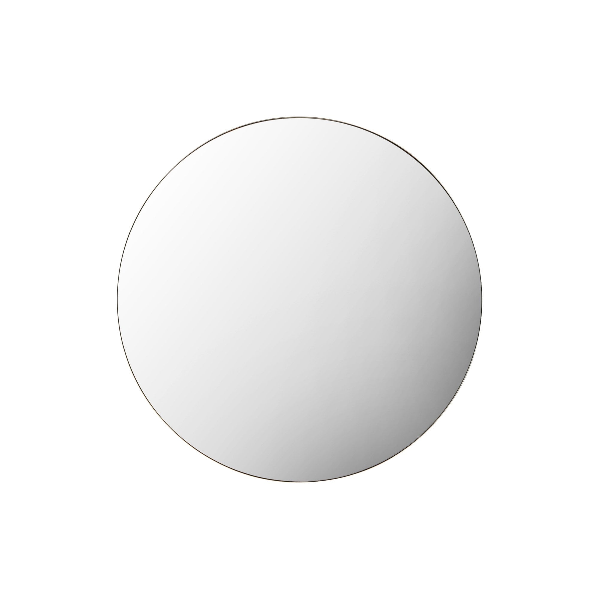 Mura Palmerston Round Wall Mirror - Champagne Gold