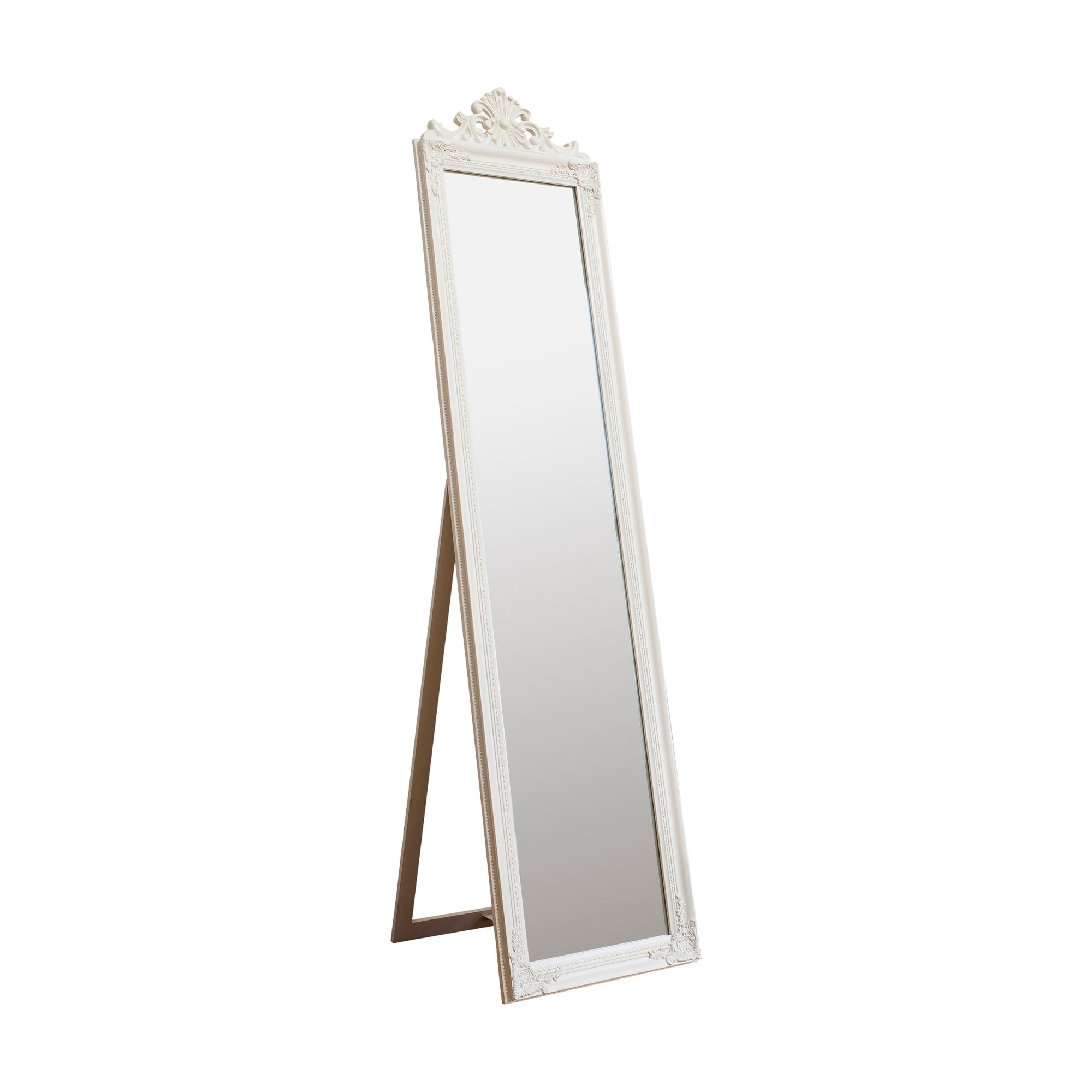 Mura Bourke Cheval Full Length Mirror - White