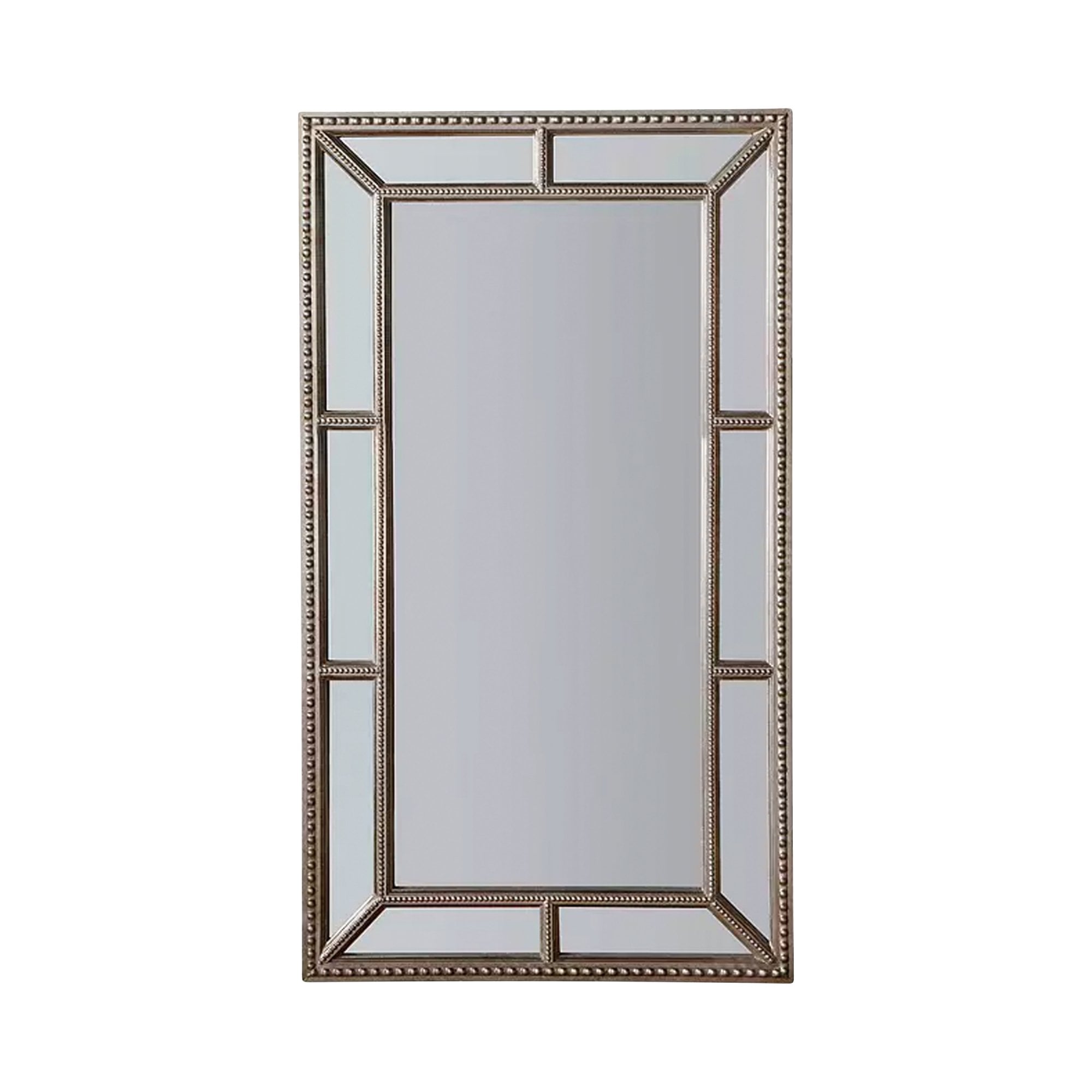 Mura Whatley Full Length Leaner Wall Mirror - Aged Pewter