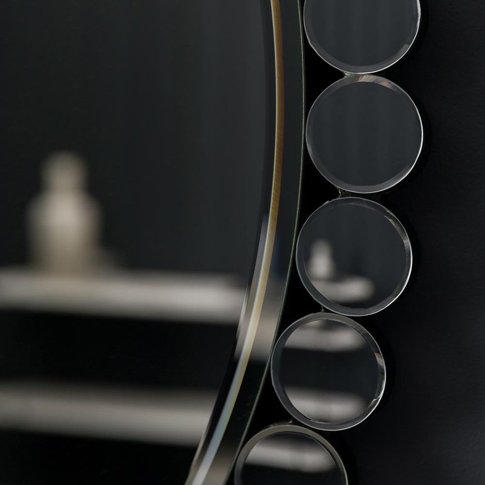 Mura Eagle Large Round Wall Mirror - Multi-Disc Frame