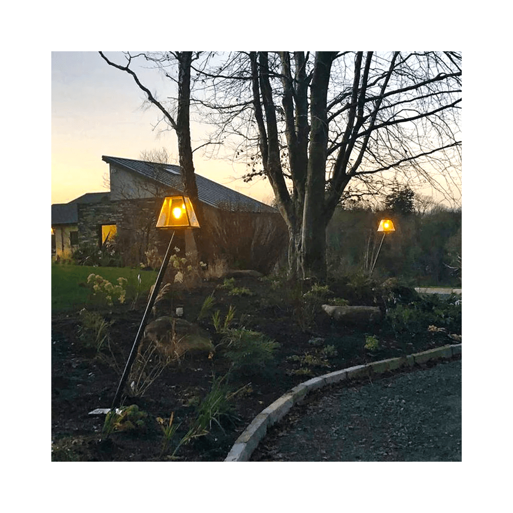 Harte Contemporary 1.8m Lamp Post - Galvanised Steel