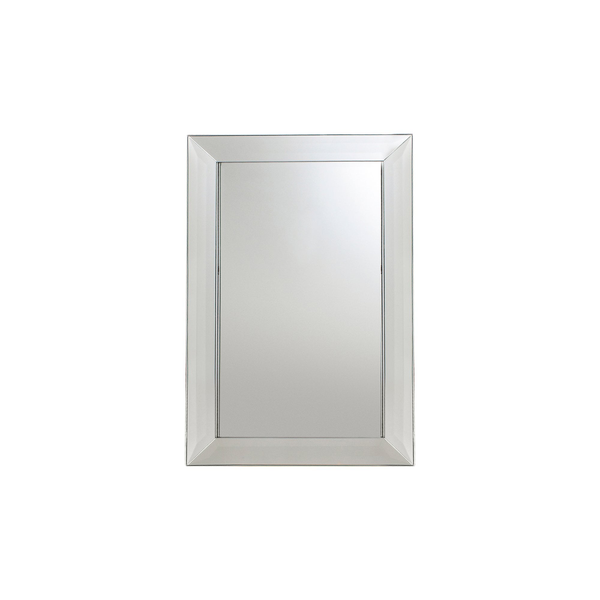 Mura Boundary Bevelled Rectangle Wall Mirror - Mirrored Frame Frame