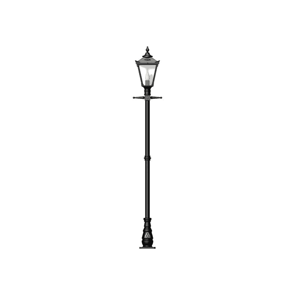 Harte Victorian Traditional 2.6m Lamp Post - Cast Iron