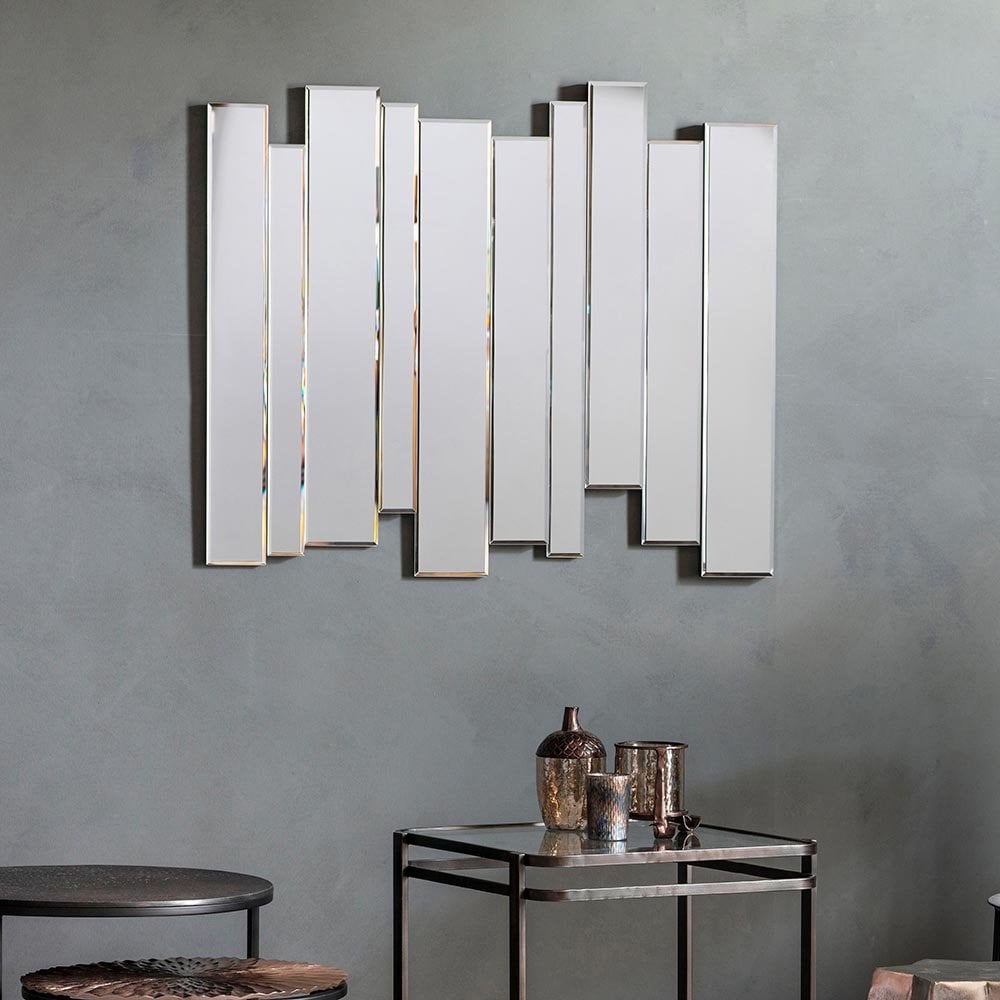 Mura Lakeside Rectangle Wall Mirror - Clear Glass