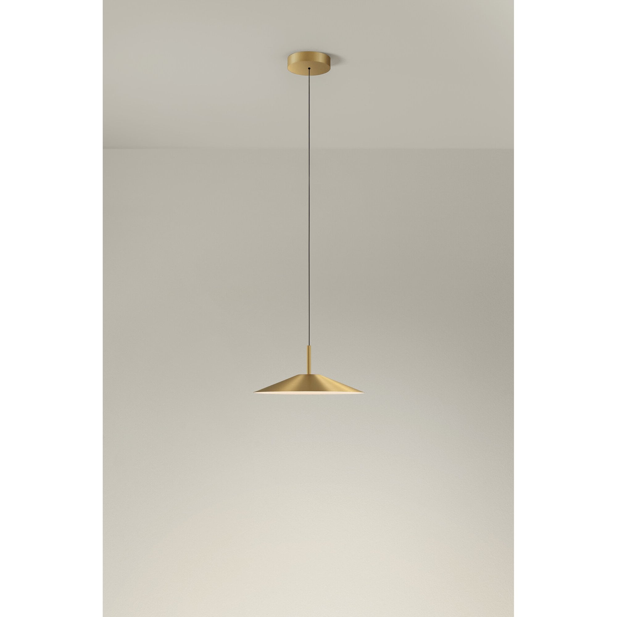 LedsC4 H Surface Pendant - Matte Gold