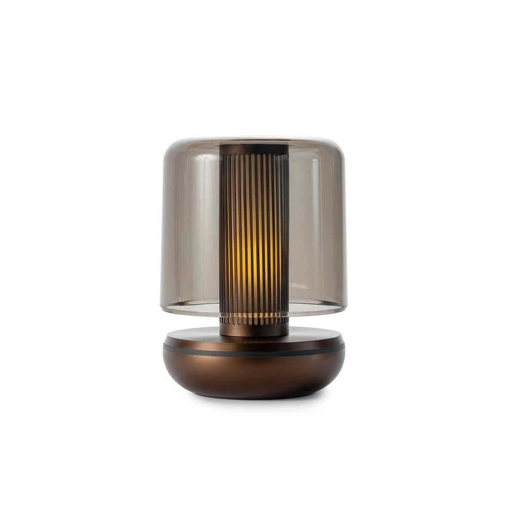 Humble Firefly Table Lamp - Bronze & Smoked Glass