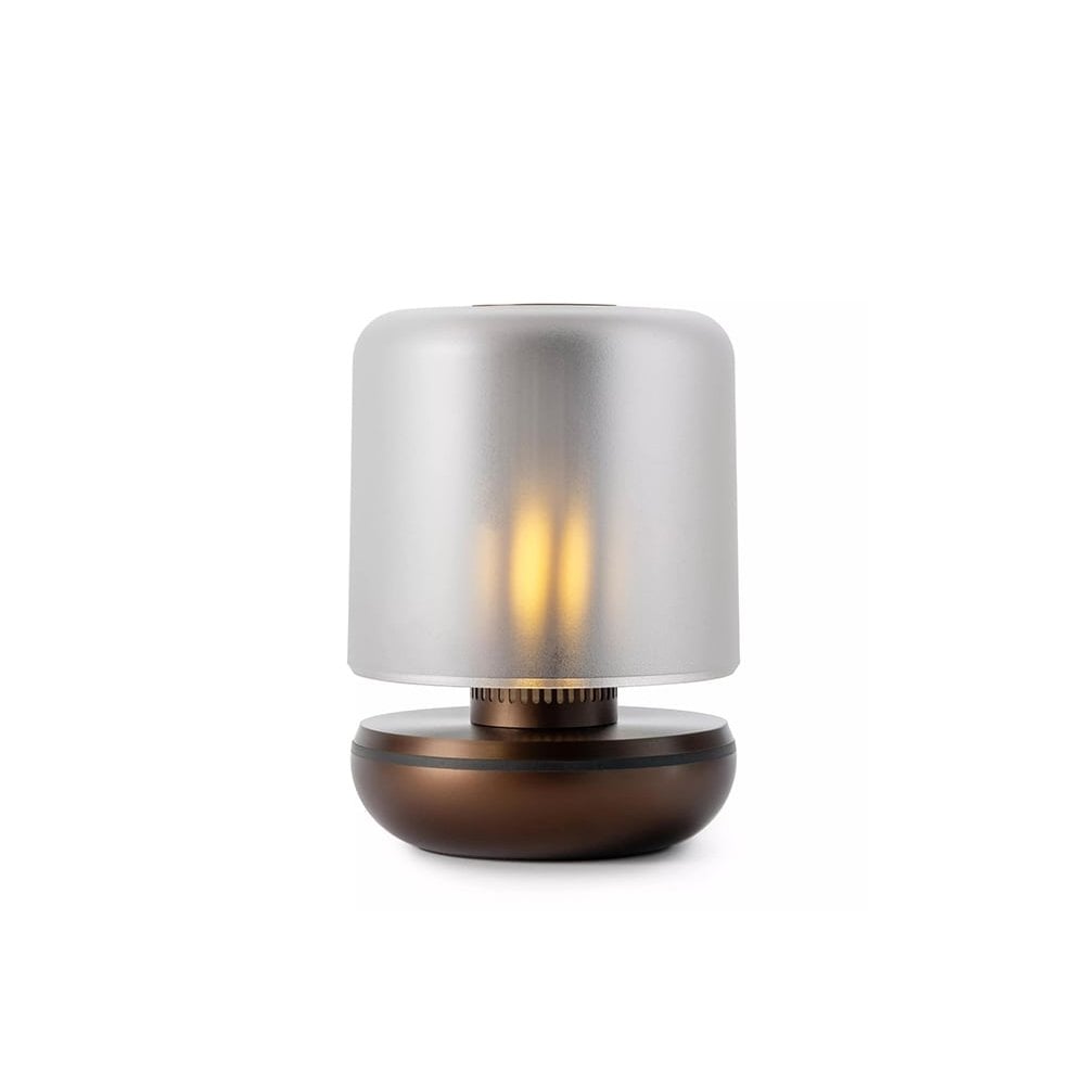 Humble Firefly Table Lamp - Bronze & Frosted Glass