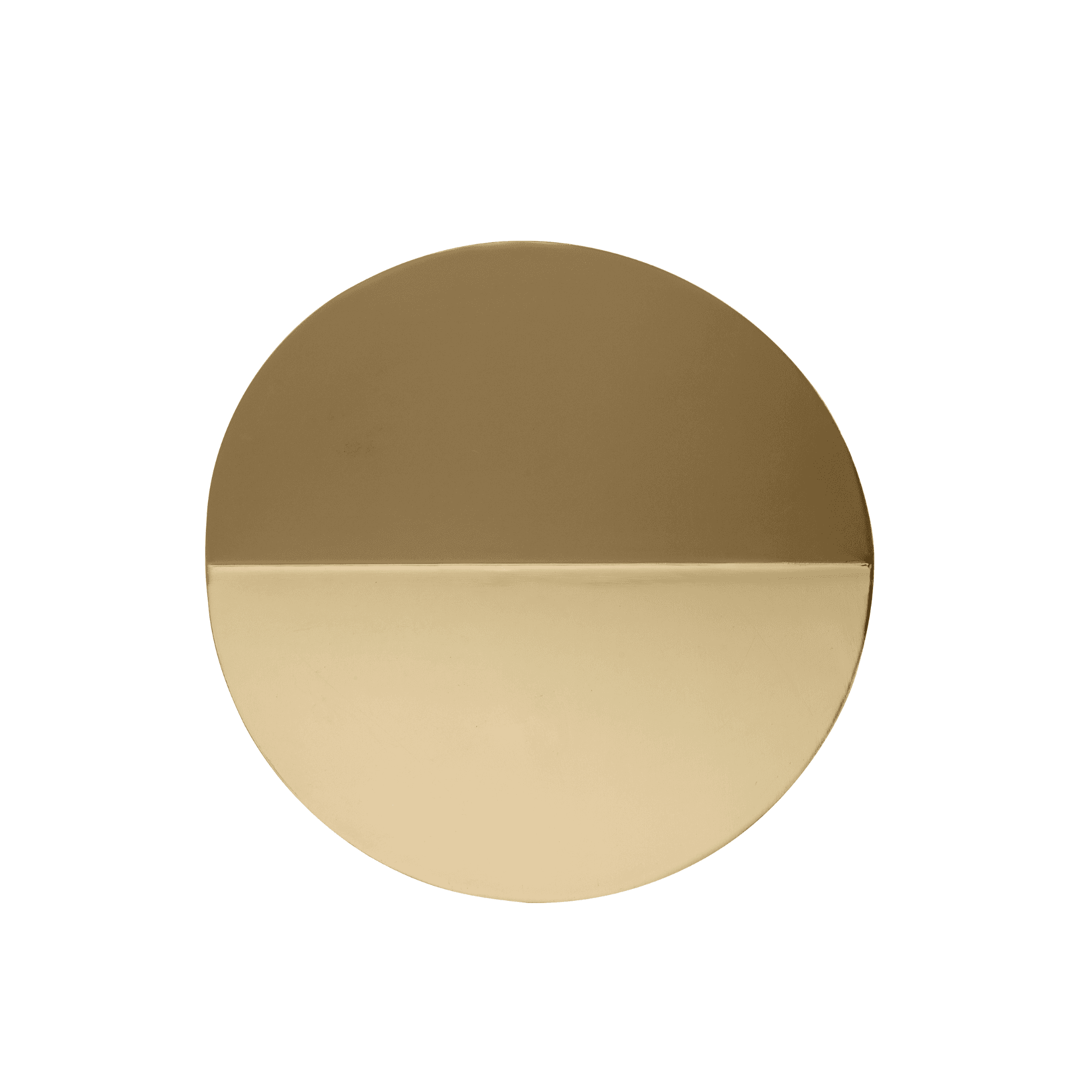 houseof. Round Diffuser Wall Light - Brass