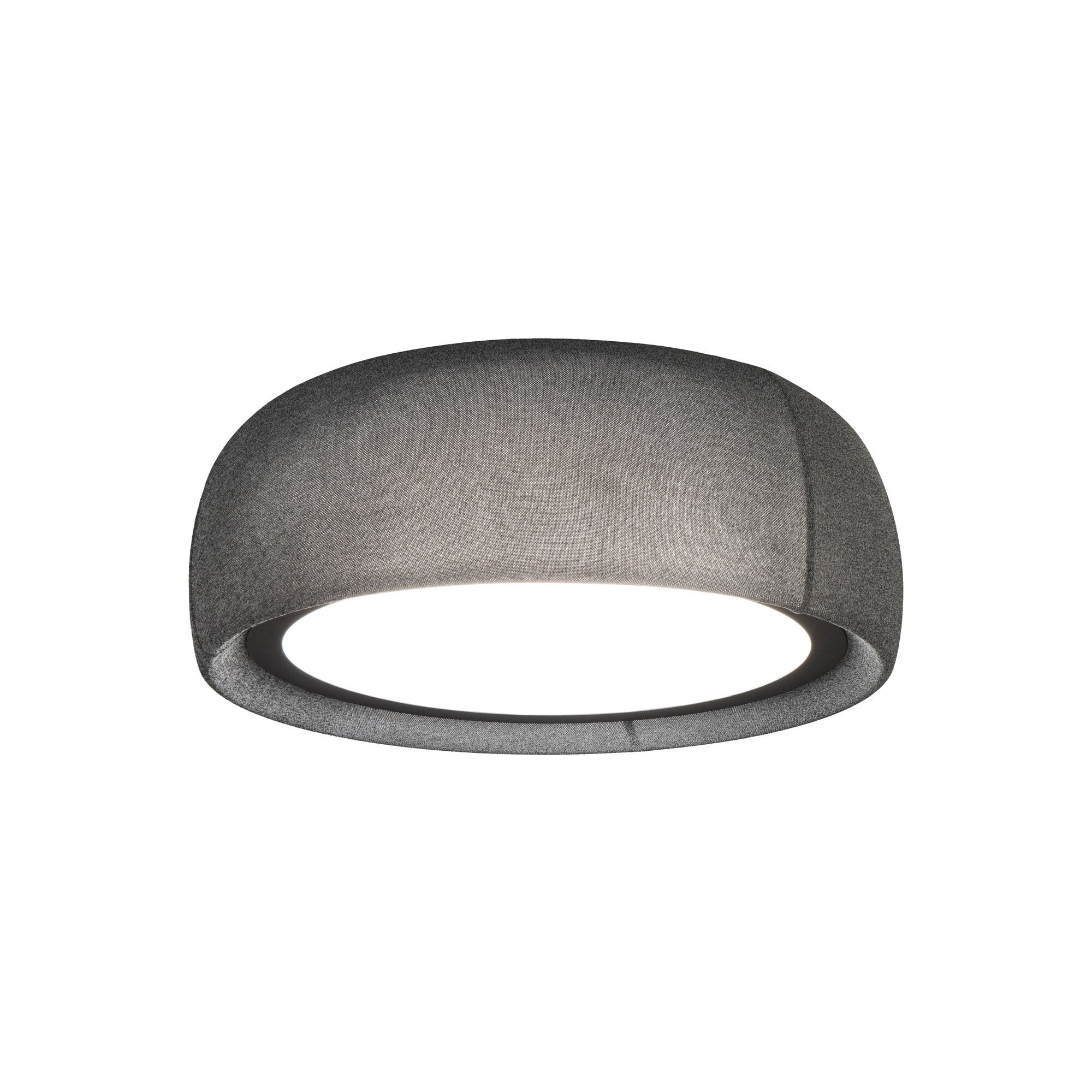LedsC4 Gong Flush Ceiling Light - Speckled Taupe