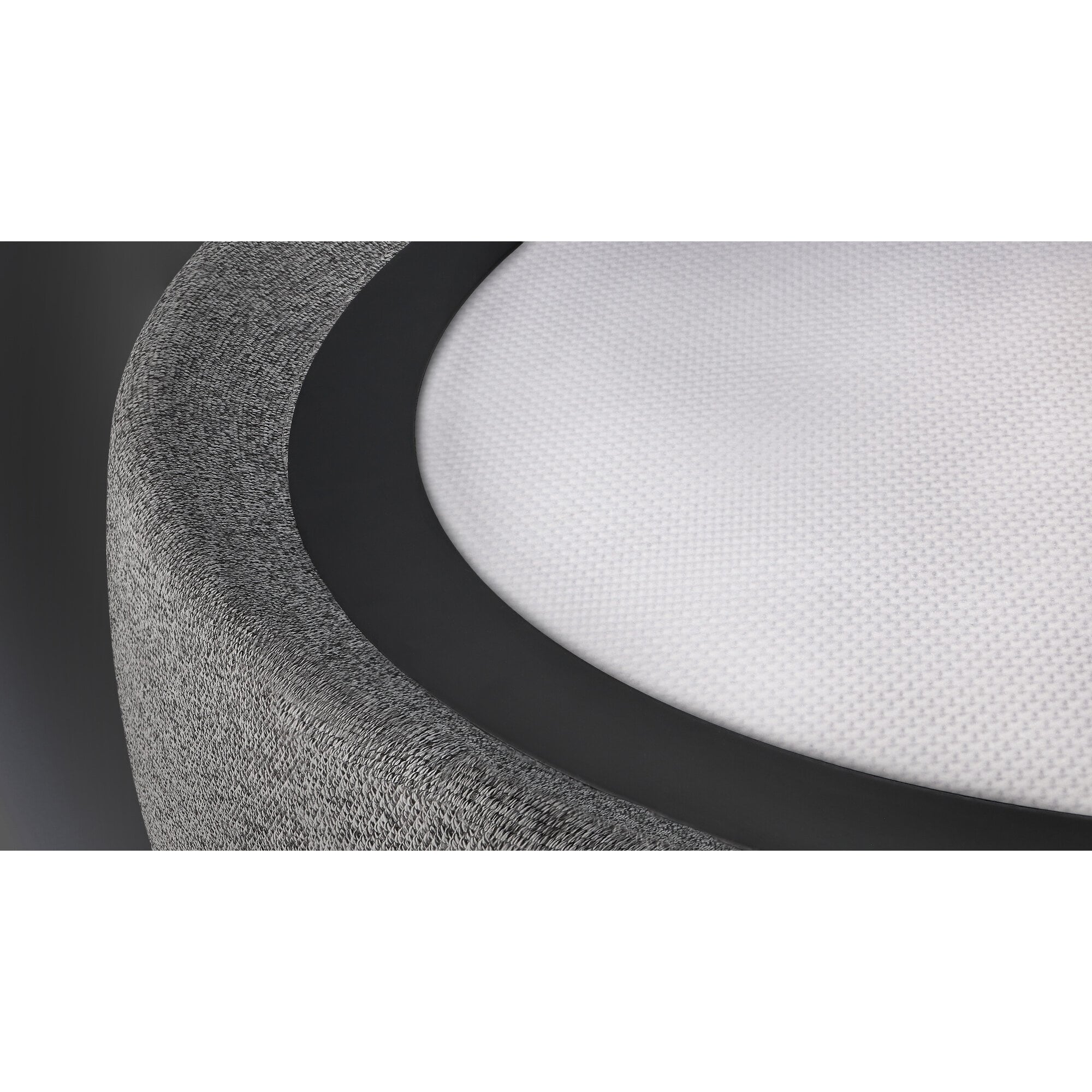 LedsC4 Gong Flush Ceiling Light - Speckled Taupe