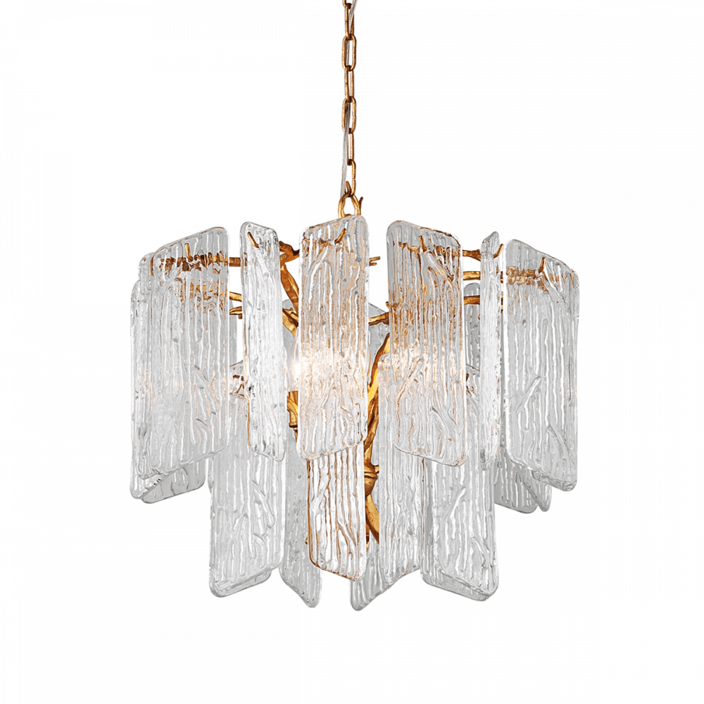 Corbett Piemonte 4 Light Chandelier - Royal Gold