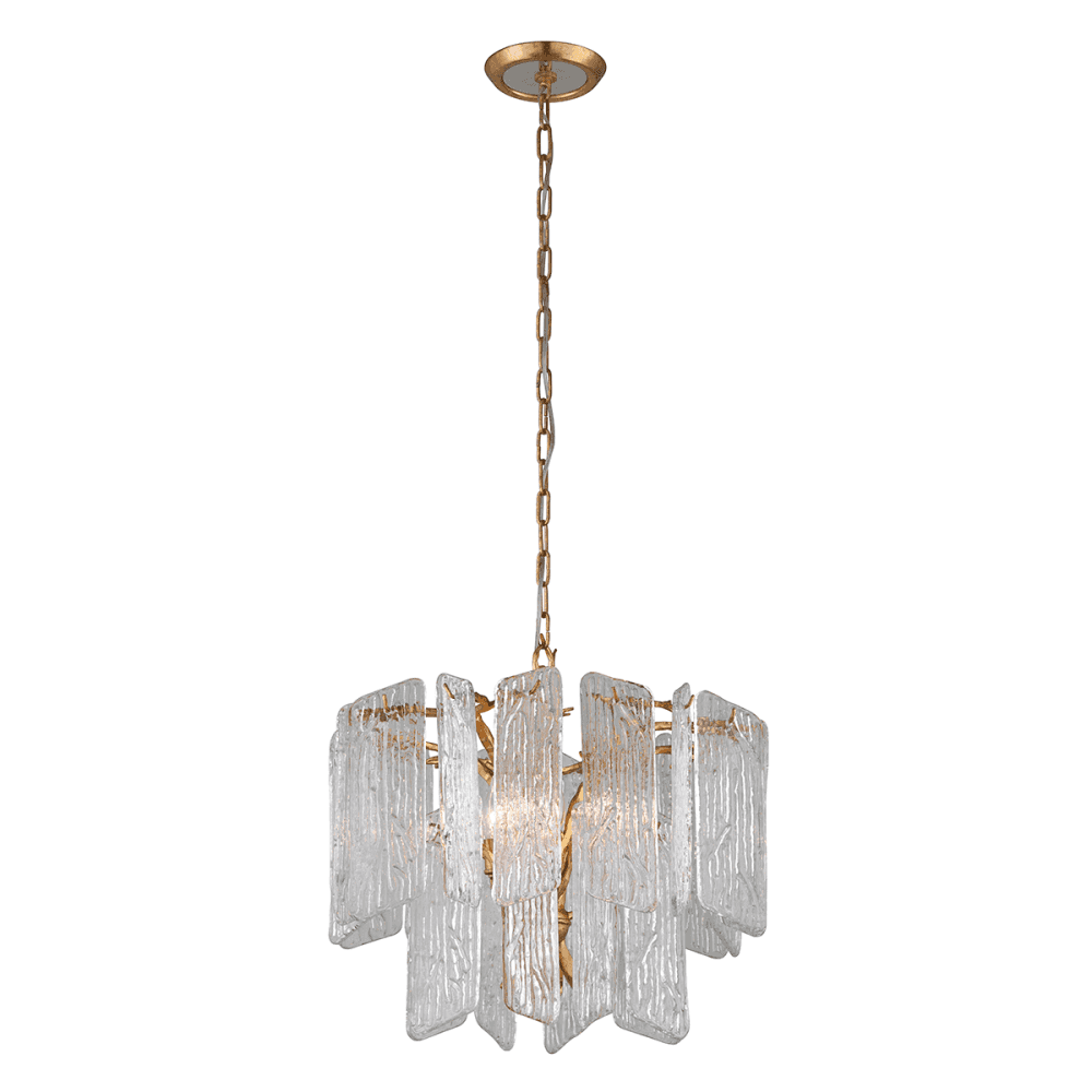 Corbett Piemonte 4 Light Chandelier - Royal Gold