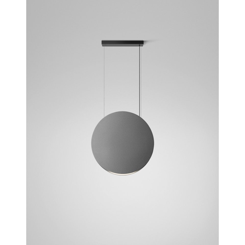 Bover Noren S/85 Small Round Acoustic Pendant - Light Grey