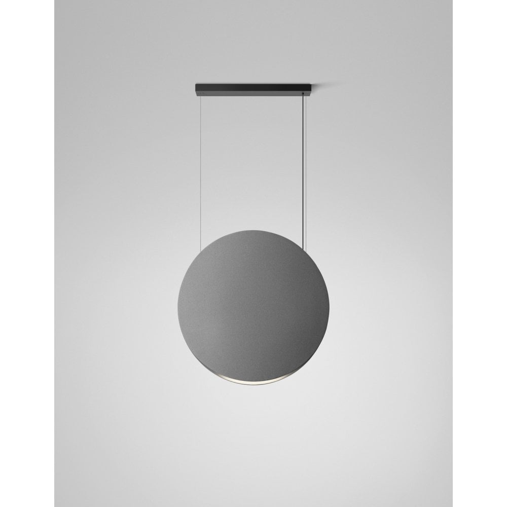 Bover Noren S/100 Large Round Acoustic Pendant - Light Grey