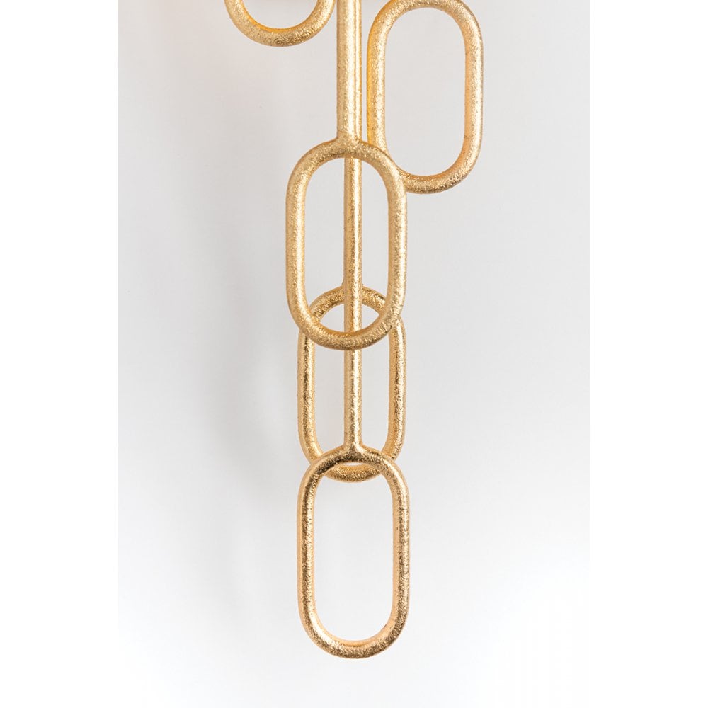 Corbett Halo 1 Light Wall Sconce Light - Gold Leaf