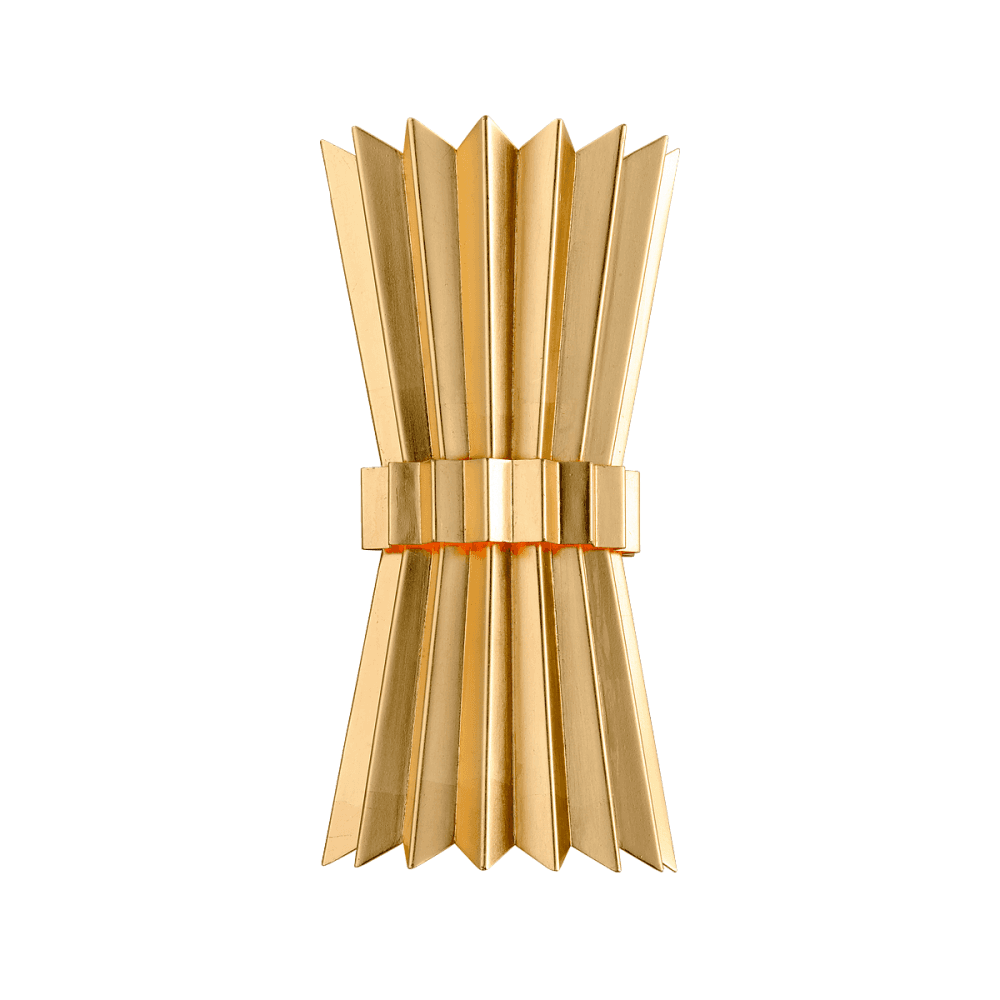 Corbett Moxy 2 Light Wall Sconce Light - Gold Leaf