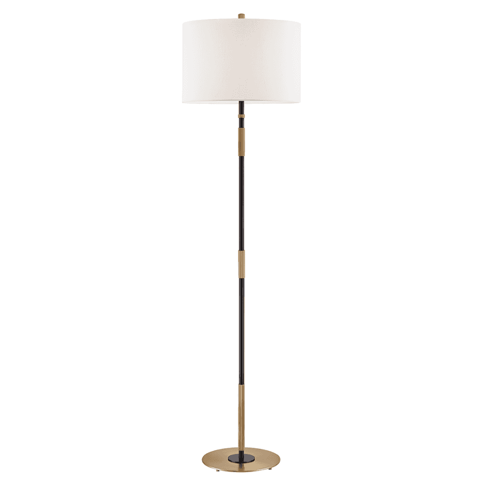 Hudson Valley Bowery 1 Light Floor Lamp - Aged Old Bronze