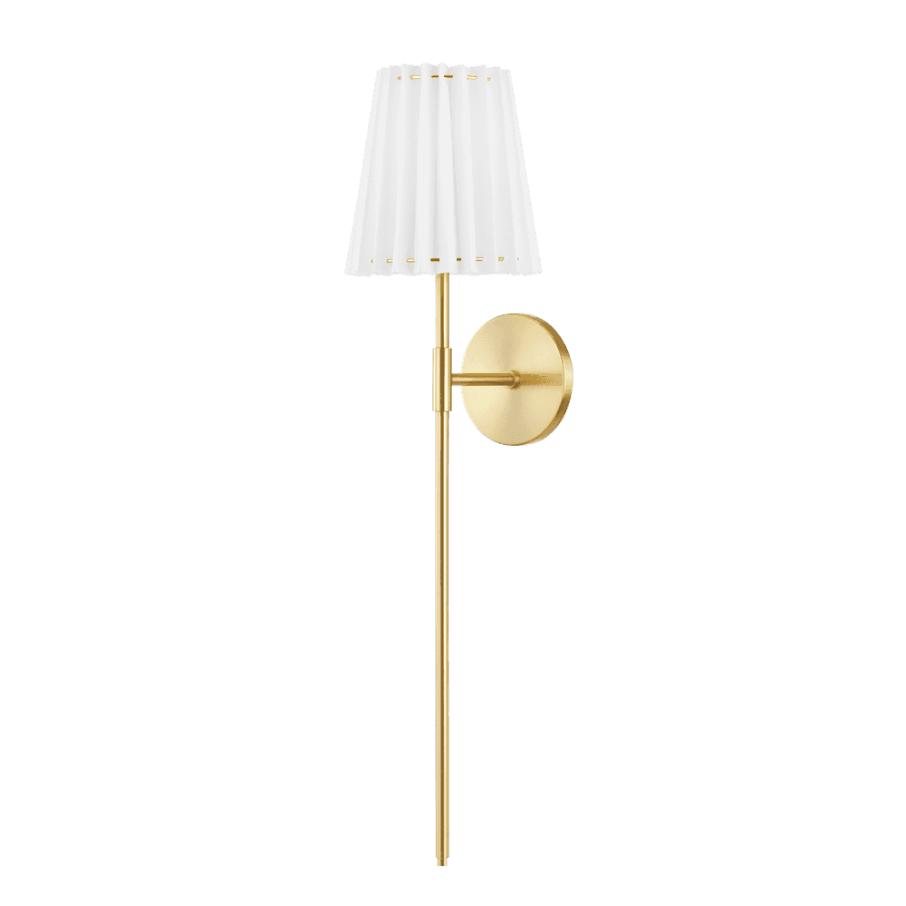 Mitzi Demi 1 Light Wall Sconce Light - Aged Brass