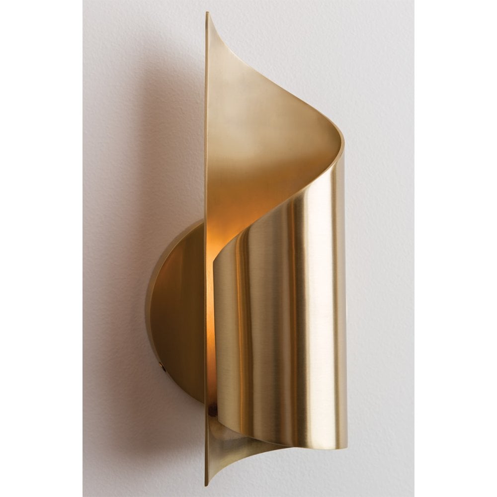 Mitzi Evie 1 Light Wall Sconce Light - Aged Brass