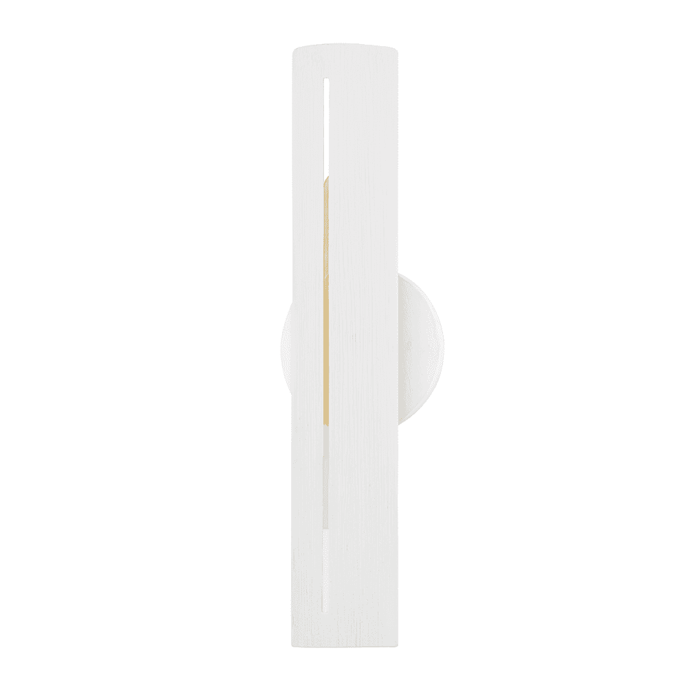 Troy Brandon 1 Light B Wall Sconce Light - Gesso White