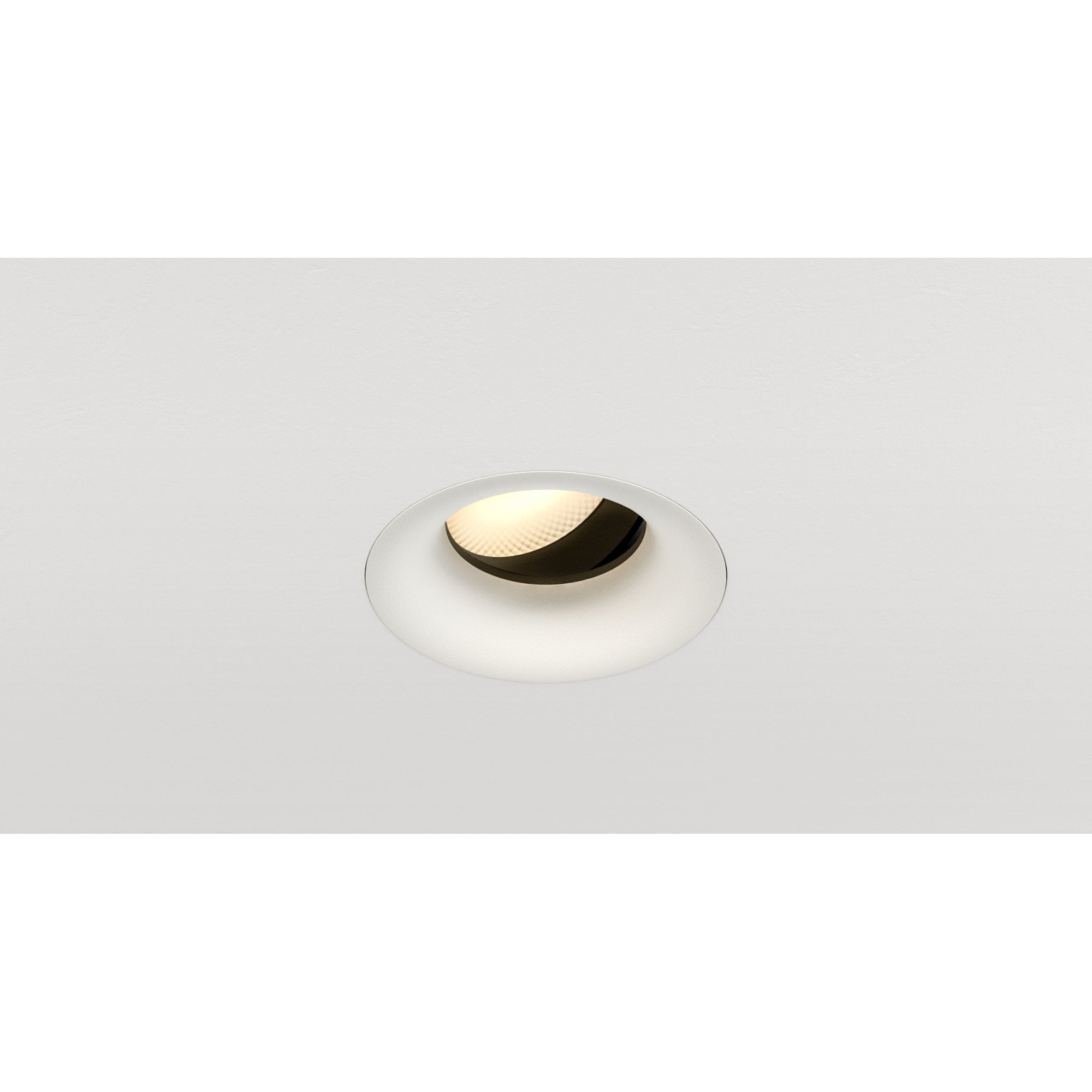 Orluna Camber Adjustable Curved Downlight - Trimless All Purpose Use