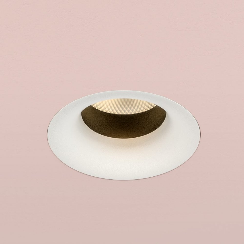 Orluna Camber Fixed Curved Downlight - Trimless All Purpose Use