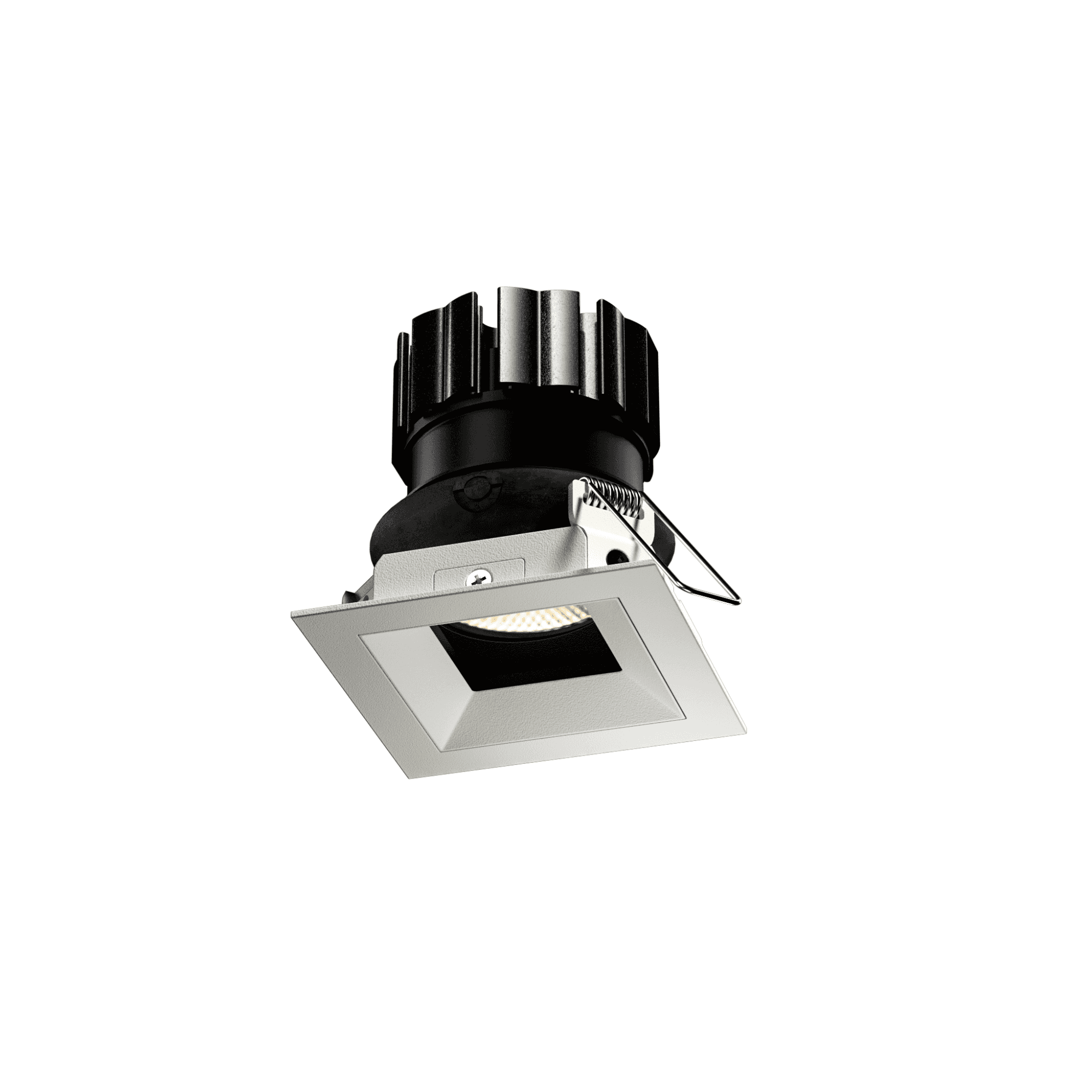 Orluna Riva Adjustable Square Downlight - All White