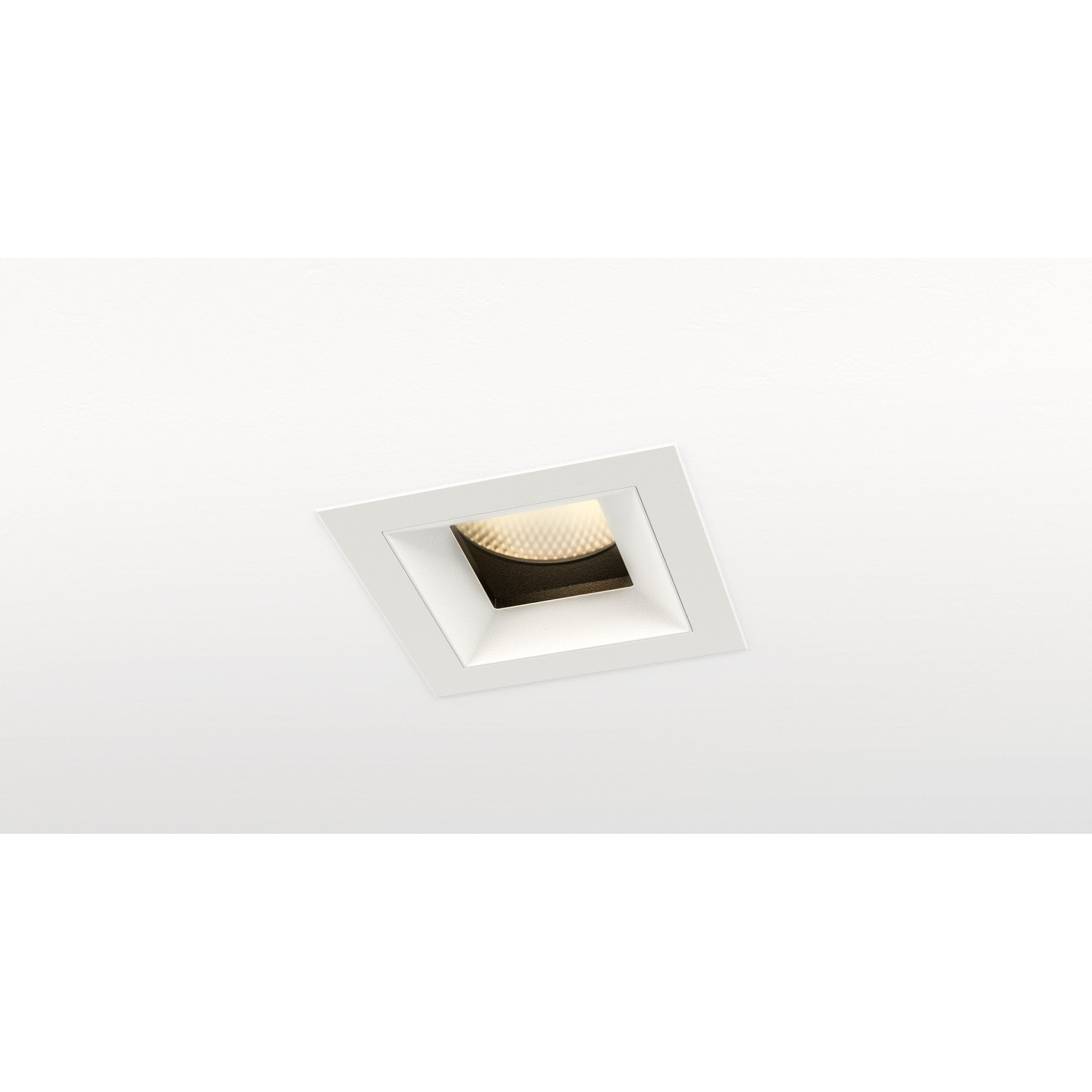 Orluna Riva Adjustable Square Downlight - All White