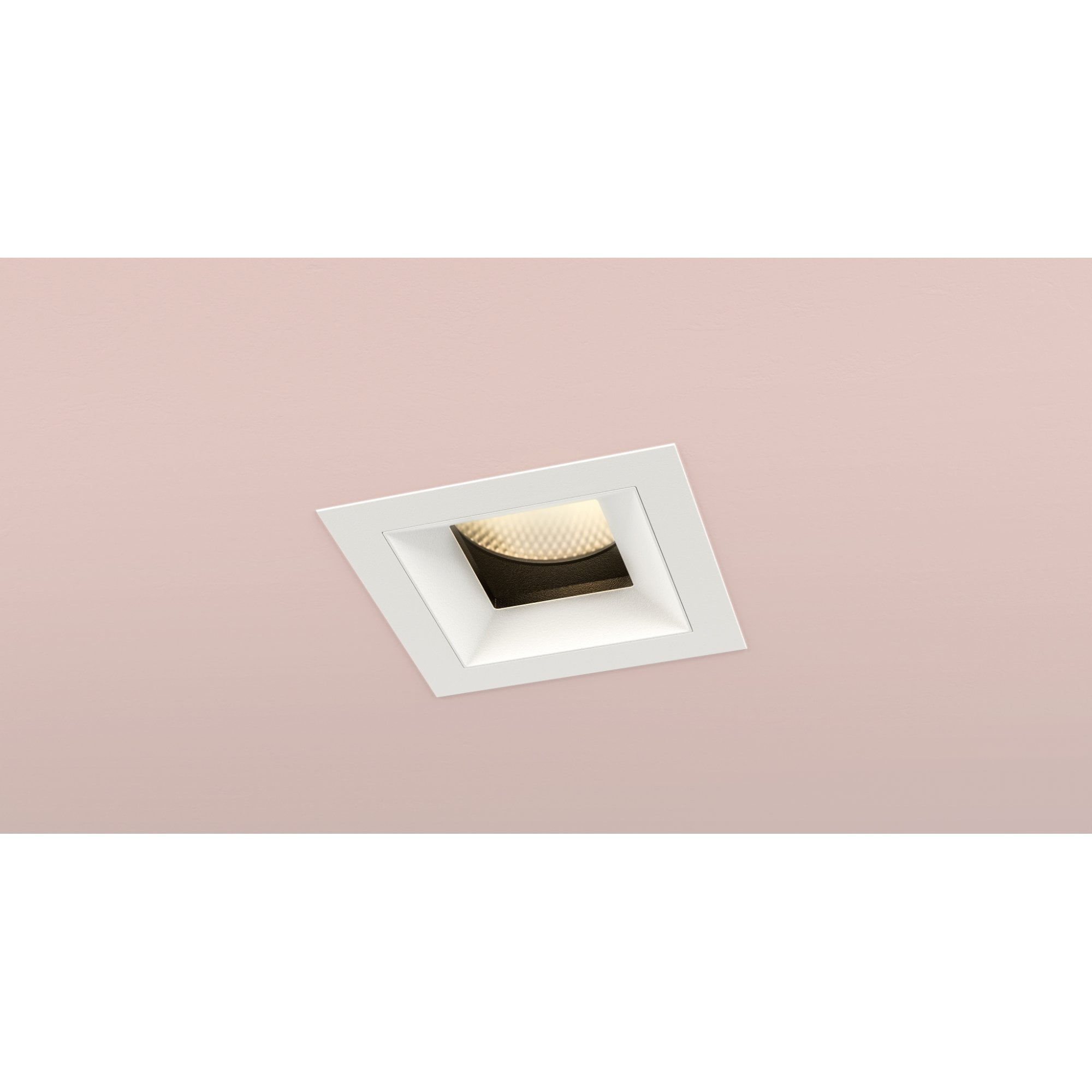 Orluna Riva Adjustable Square Downlight - All White