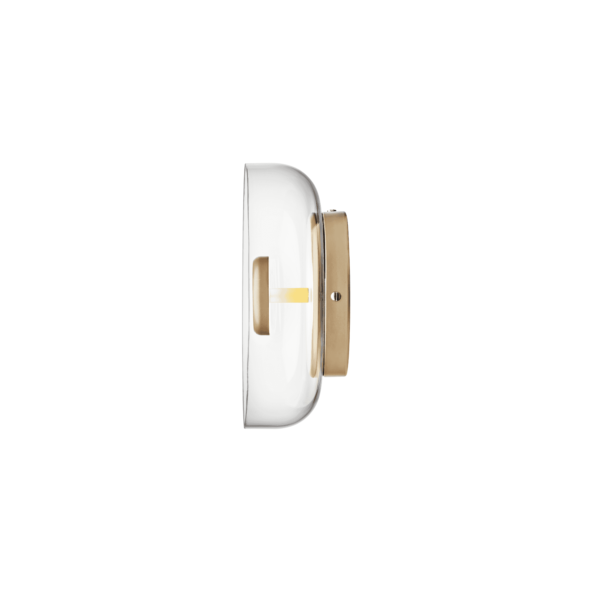 Nuura Blossi Wall Light - Nordic Gold & Clear Glass
