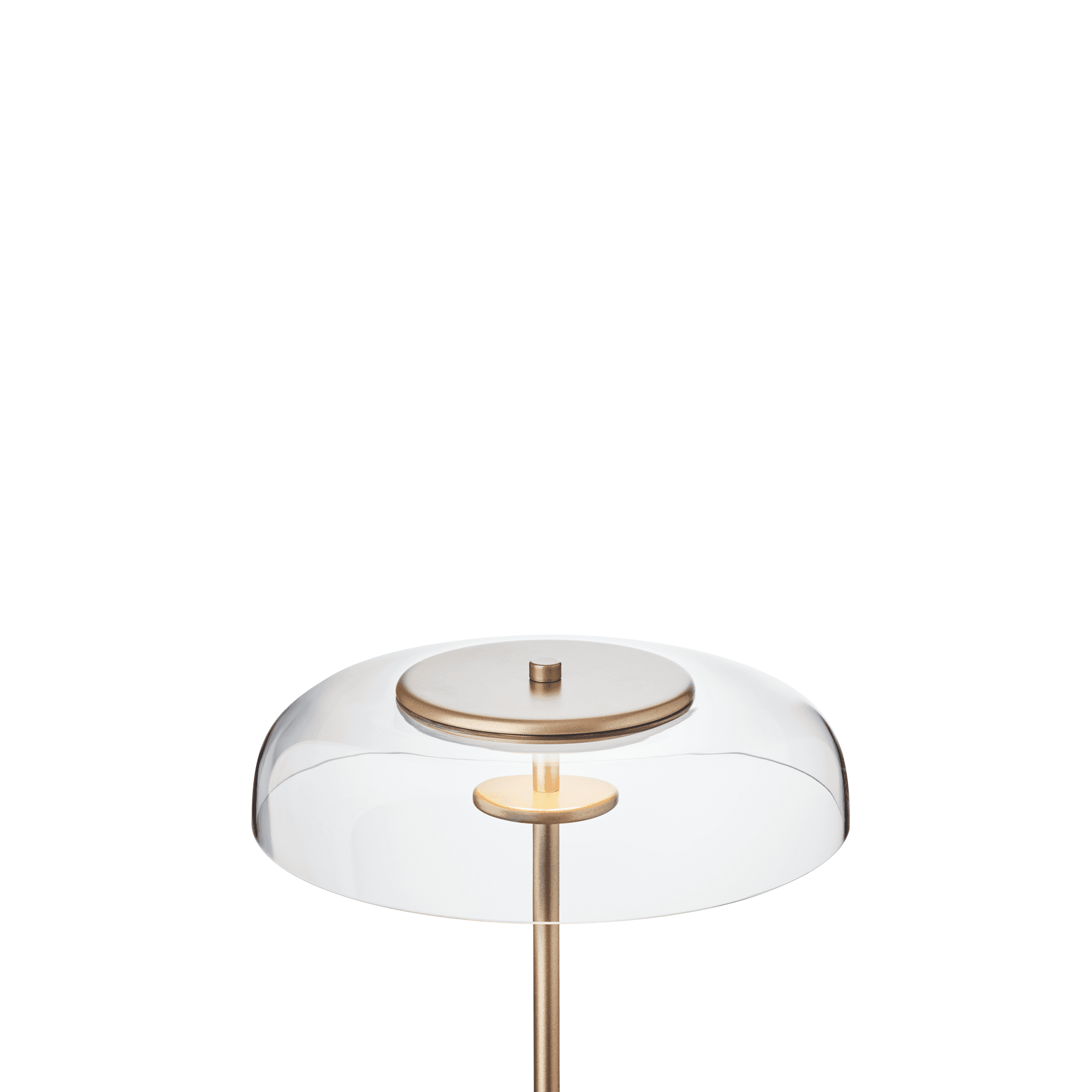 Nuura Blossi Floor Lamp - Nordic Gold & Clear Glass
