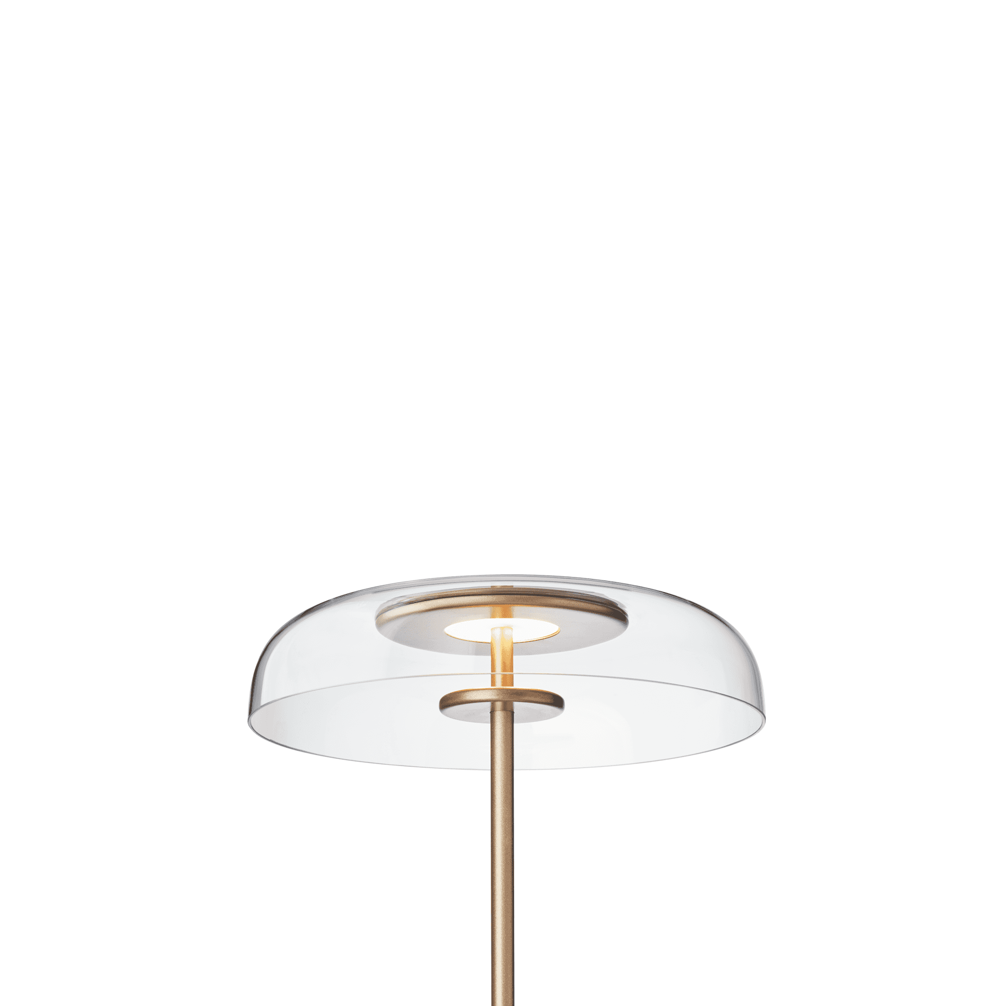 Nuura Blossi Floor Lamp - Nordic Gold & Clear Glass