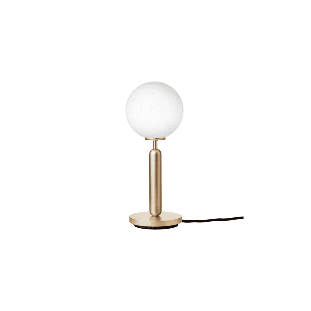 Nuura Miira Table Lamp - Brass & Opal Glass